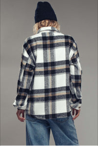 Plaid Flannel Jacket