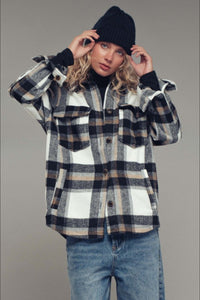 Plaid Flannel Jacket