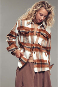 Chestnut Plaid Jacket